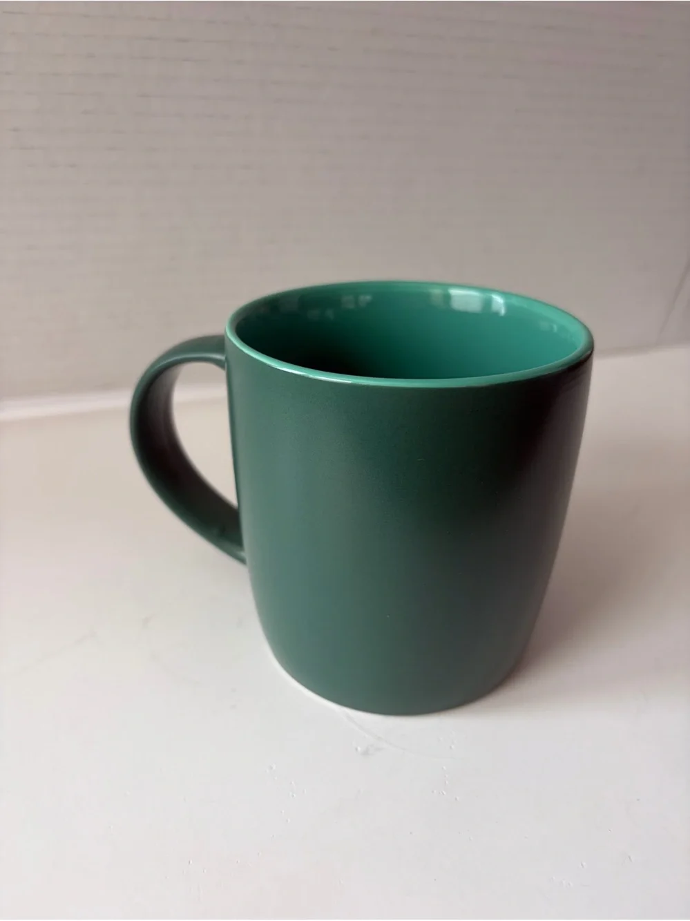 Starbucks Green ceramic mug 2024